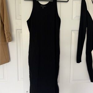 Classic Black Tank dress. New. Banana Republic